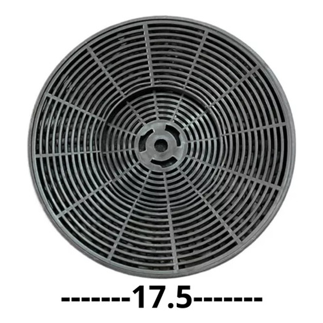 Filtro Carbon Campana 17.5 Cm Original Cti/fdv 3