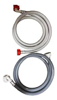 Mangueras Para Lavadoras 1.5 Mt Agua Fria Y Caliente (kit) - Miniatura 1