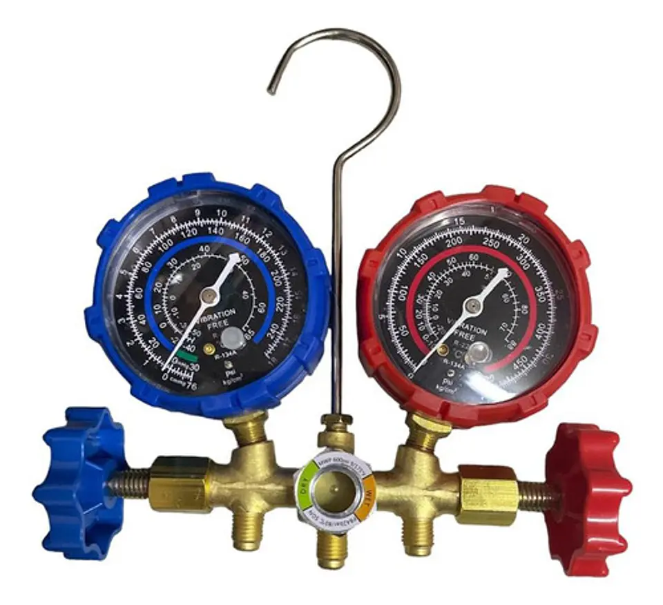 Manometros Para Refrigeracion R134a R22 R507 R404  3