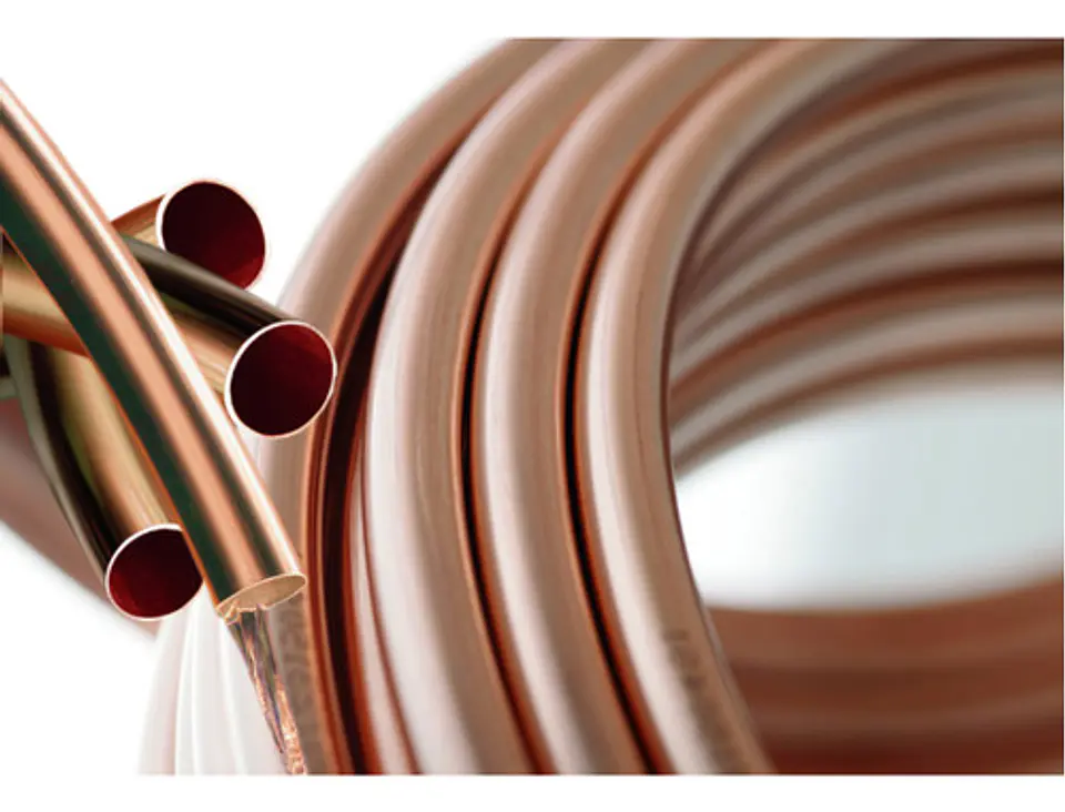 Cañeria O Tuberia De Cobre Recocida Flexible 1/2 1 Mts 5