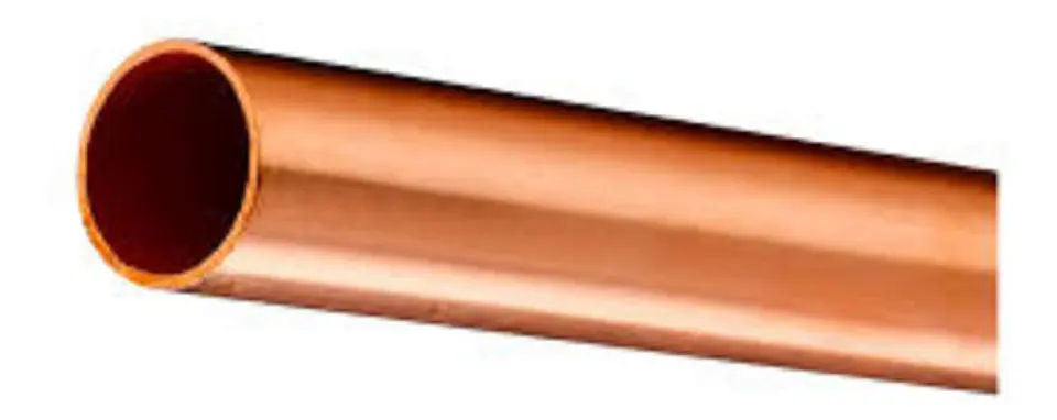 Cañeria O Tuberia De Cobre Recocida Flexible 1/2 1 Mts 6