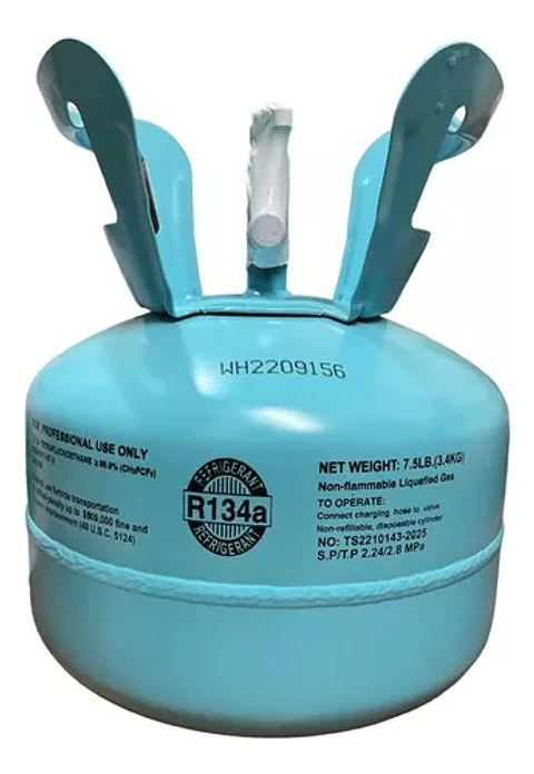Bombona Gas Refrigerante R 134 3.4kg Para Aire Acondicionado