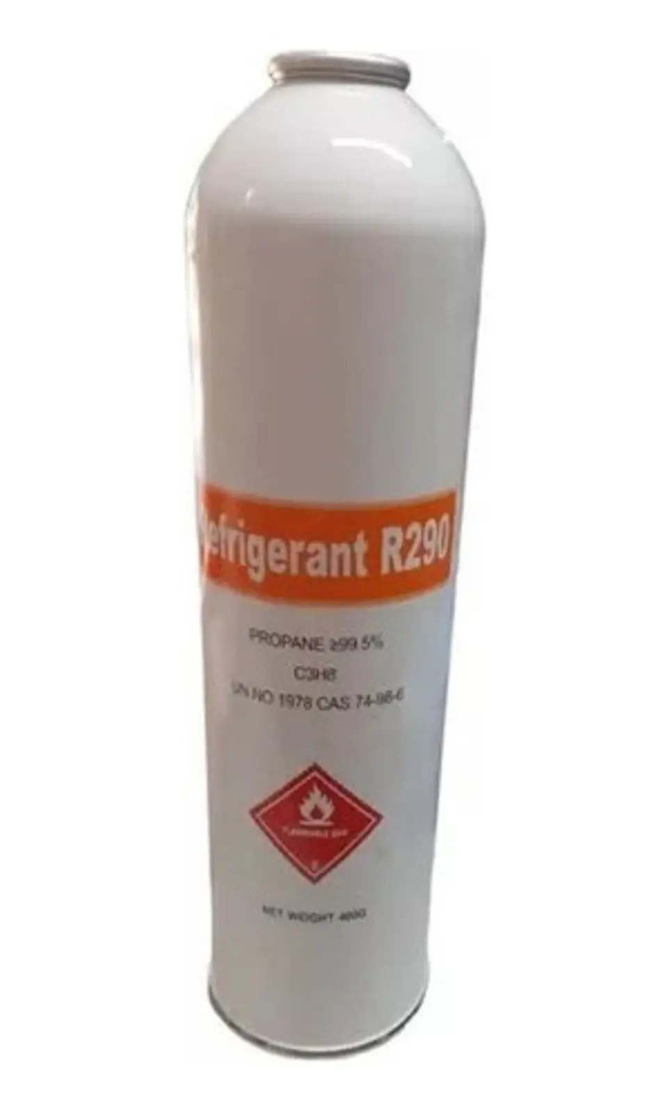 Gas Refrigerante R 290 400gr Sin Llave  1