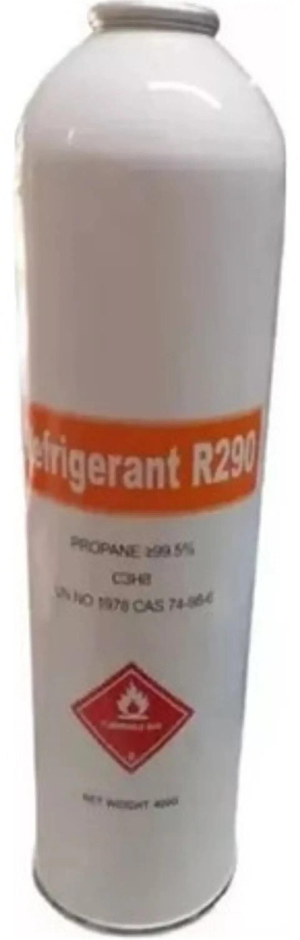 Gas Refrigerante R 290 400gr Sin Llave  3