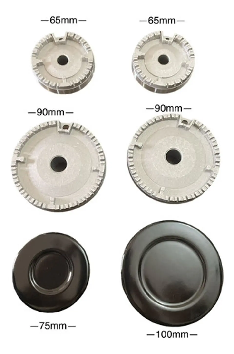 Quemadores De Cocina Fensa,made,sindelen 4unid (2md,2grd Th) 2