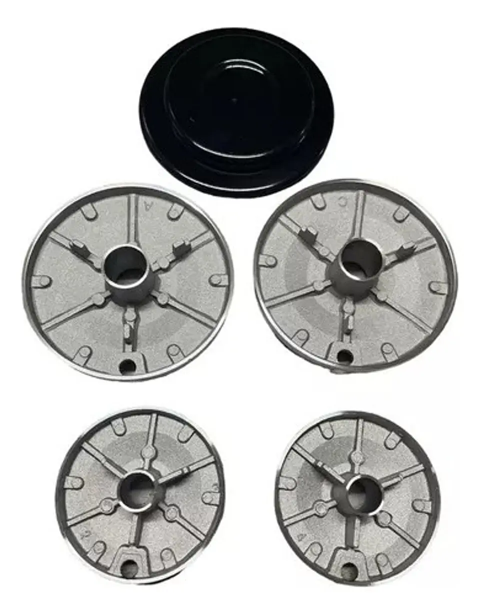 Quemadores De Cocina Fensa,made,sindelen 4unid (2md,2grd Th) 6