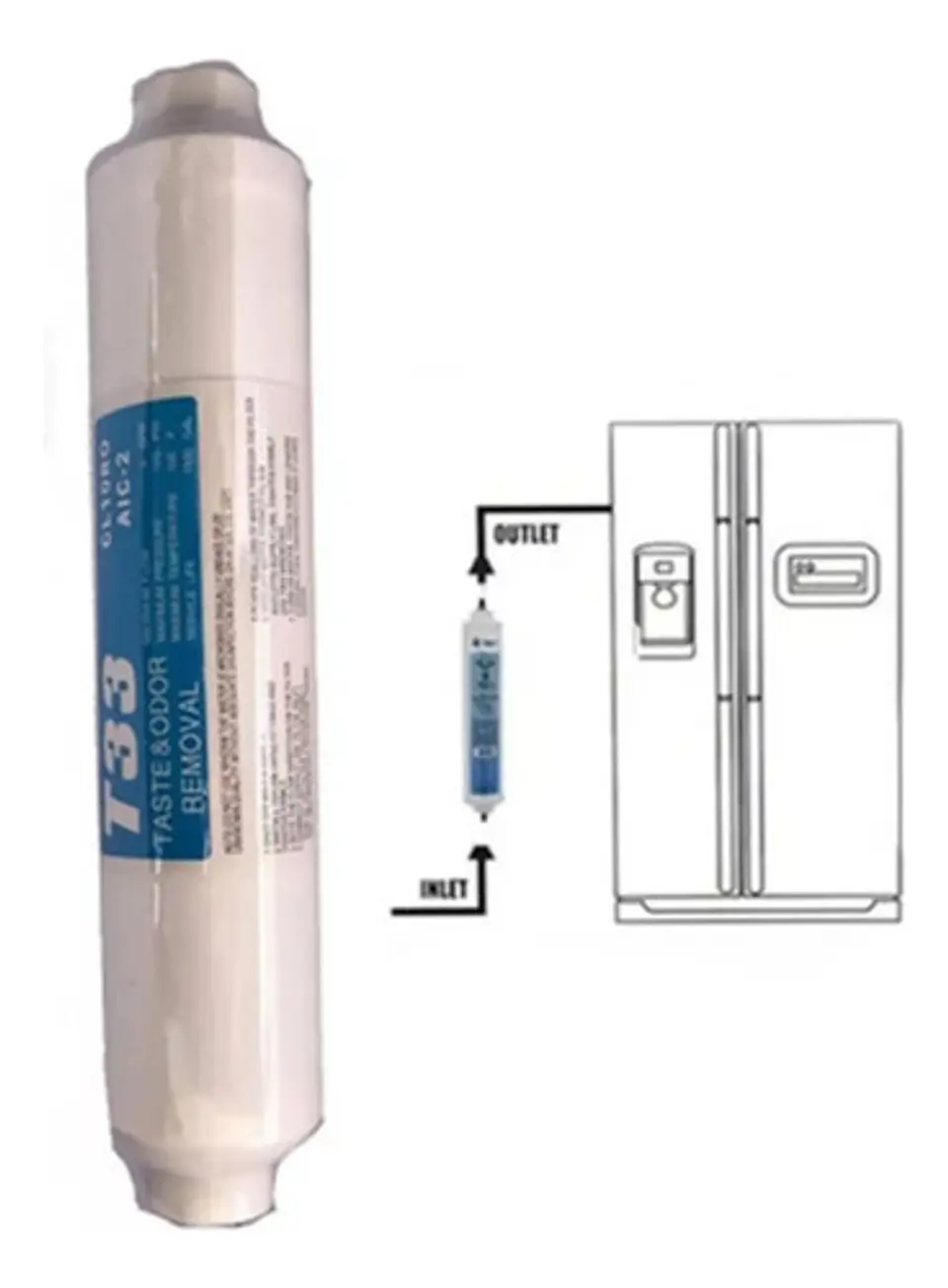 Filtro Para Refrigerador Purificador De Agua 3