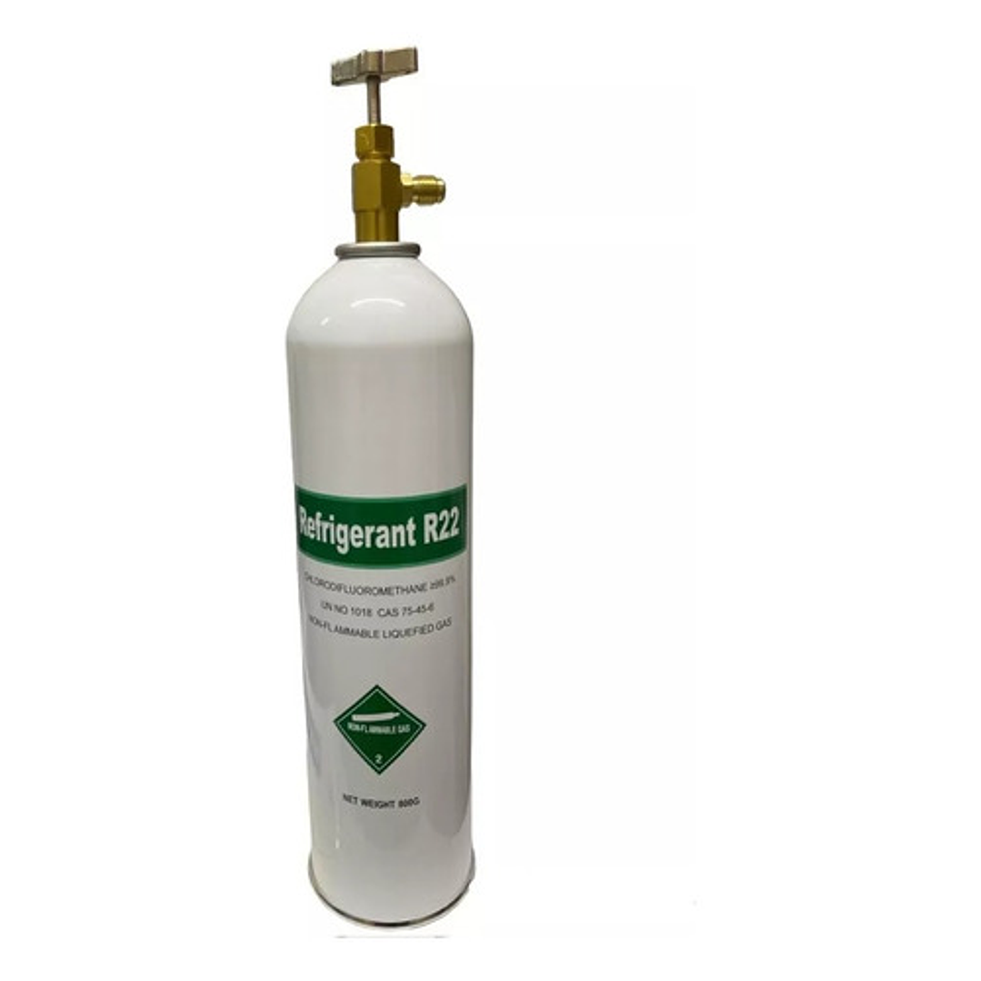 Refrigerante R22 De 800 Gr Con Llave  3