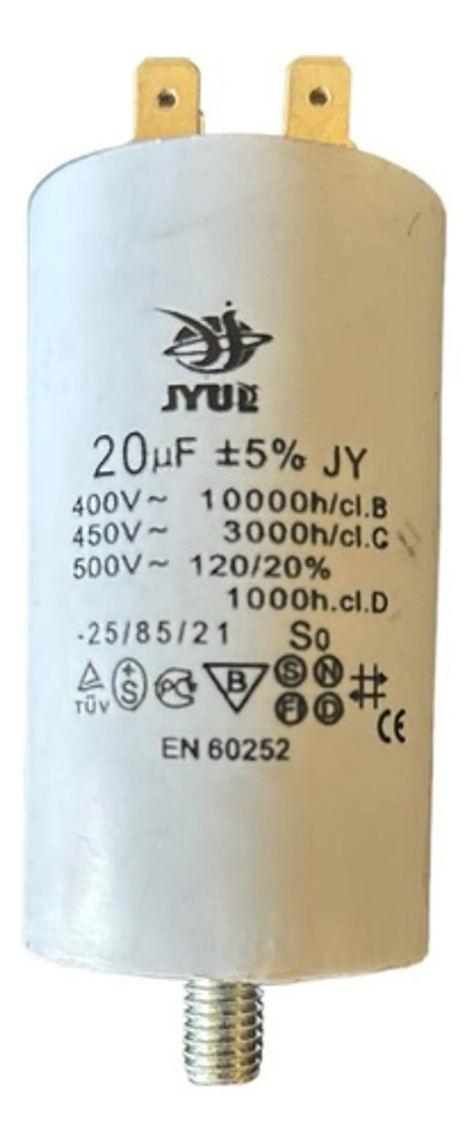 Capacitor O Condensador 20mf 1