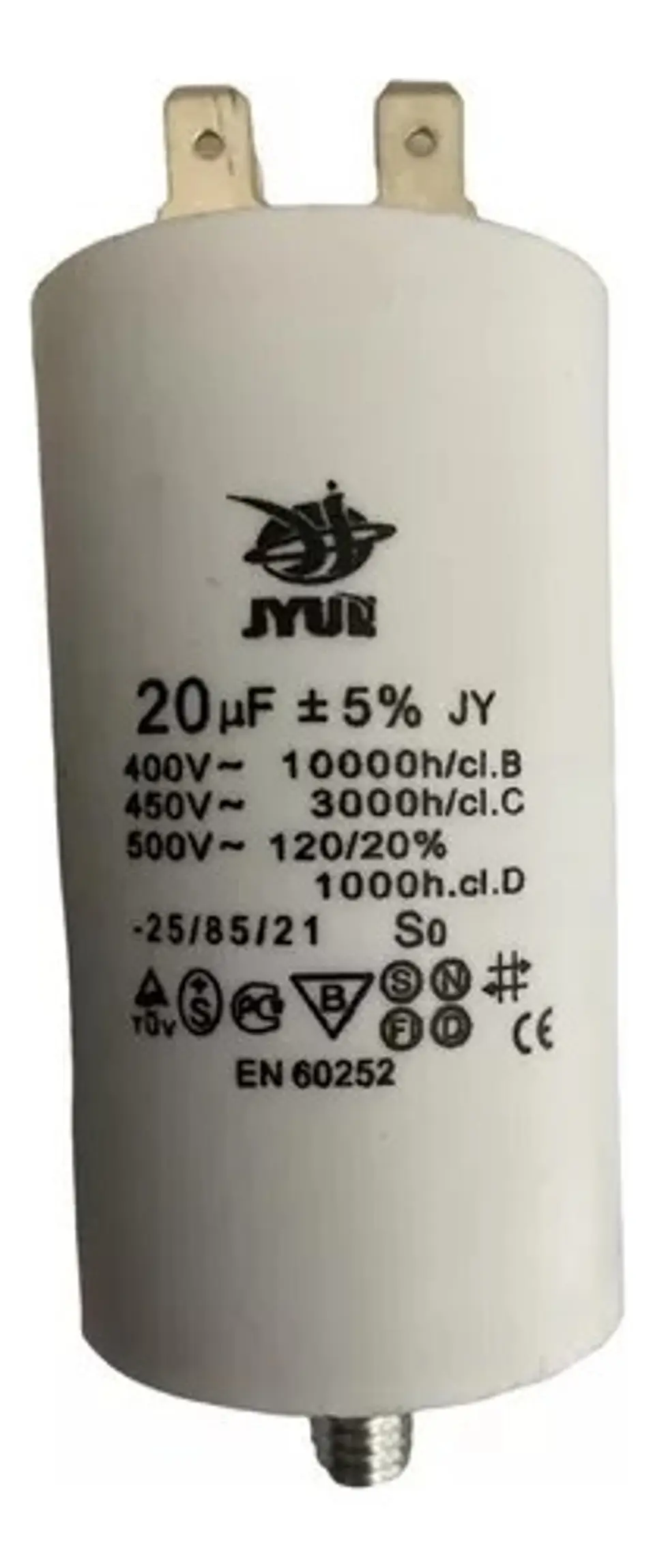 Capacitor O Condensador 20mf 2