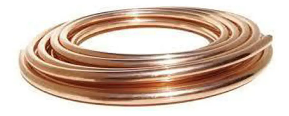 Cañeria O Tuberia De Cobre Recocida Flexible 1/4 1 Mts 4