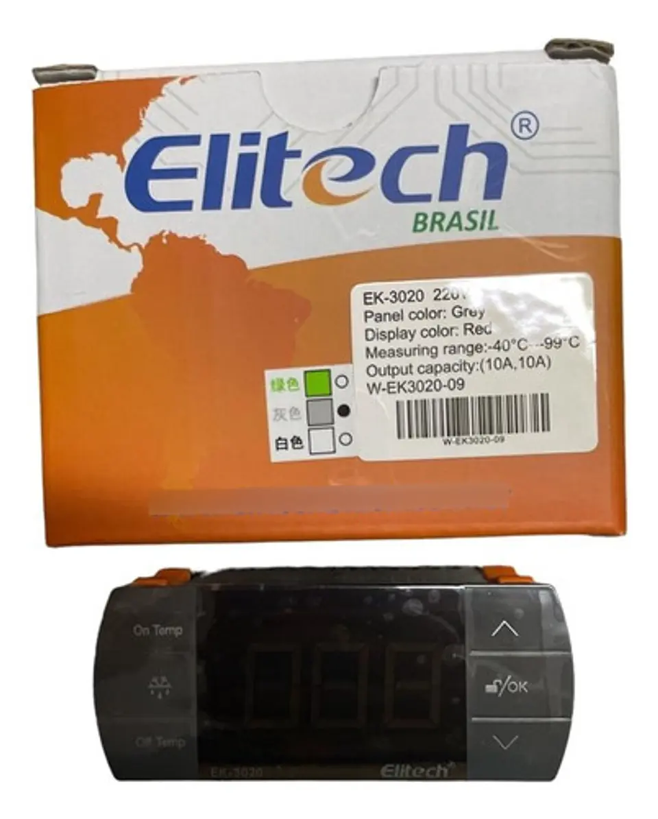 Termostato Digital Controlador Elitech Ek-3020 (1 Sonda) 3