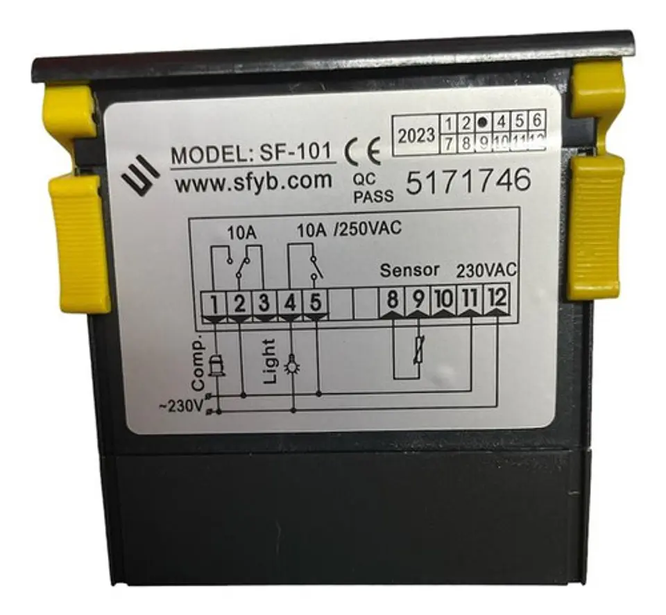 Termostato Digital Controlador Sf101 (1 Sonda) 3