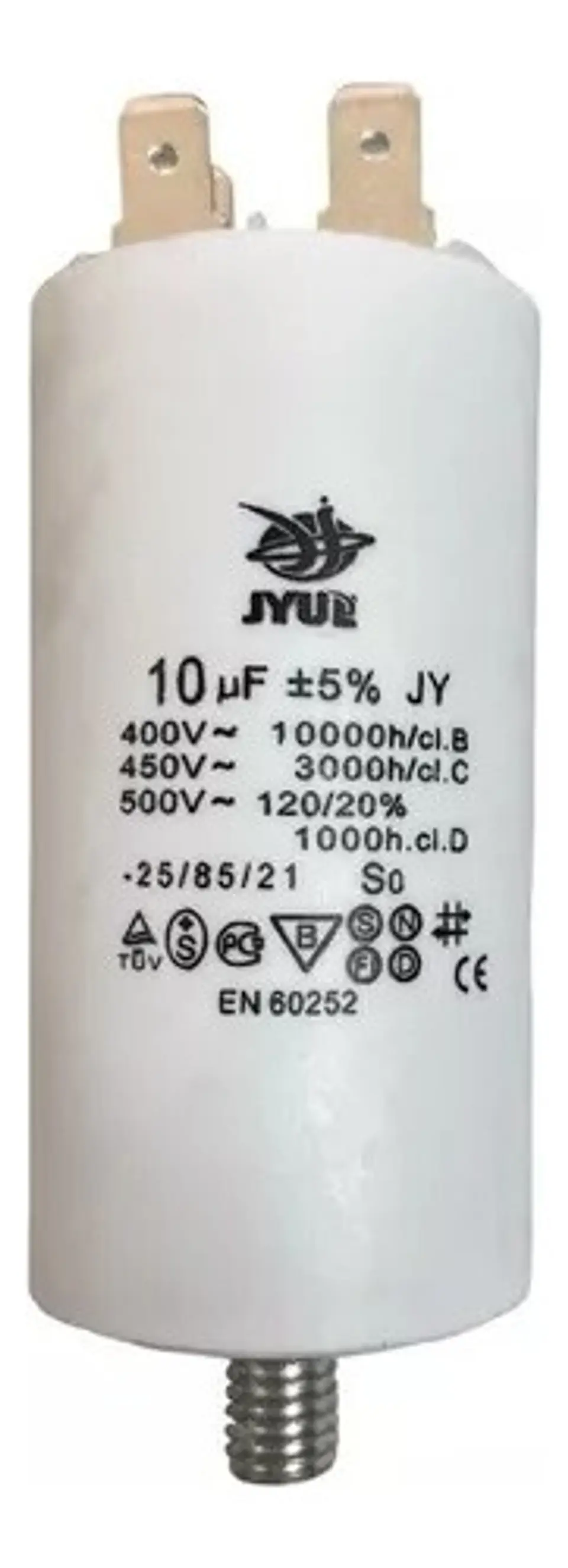 Condensador O Capacitor De 10 Mf Para Motores 2