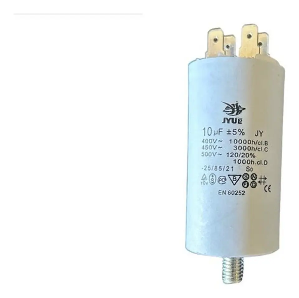 Condensador O Capacitor De 10 Mf Para Motores 4