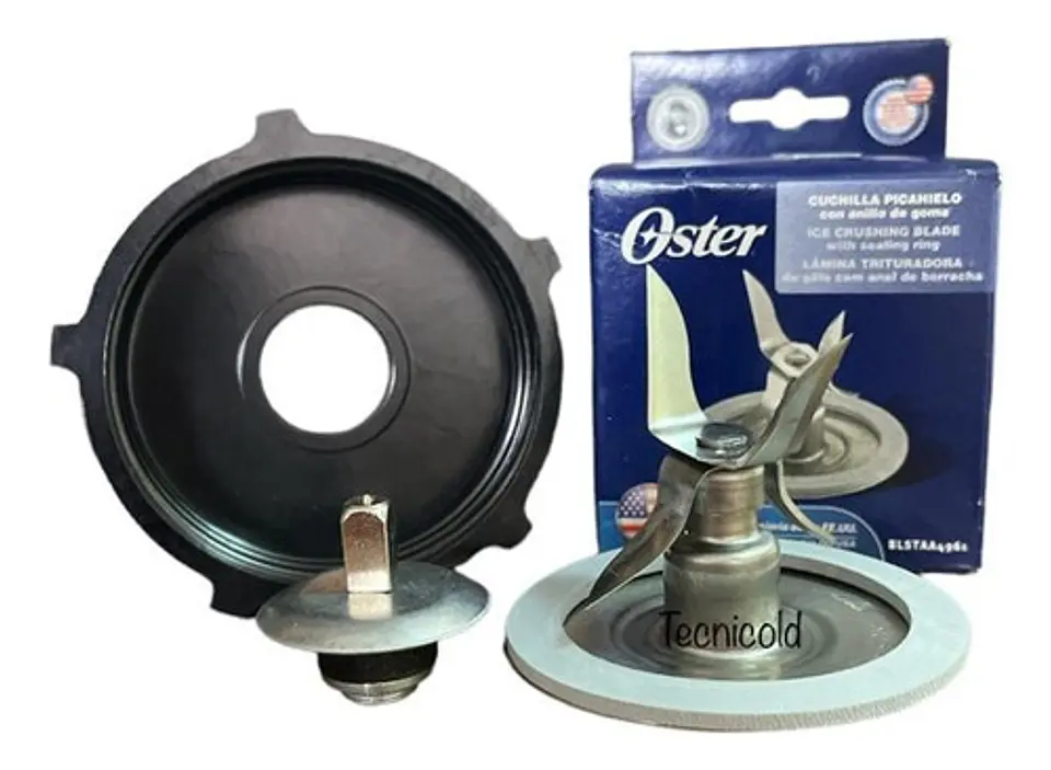 Cuchilla Juguera 4 Aspas Oster, Portavaso Original Y Acople 1