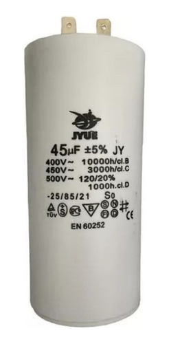Capacitor O Condensador 45mf