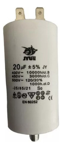 Capacitor O Condensador 20mf