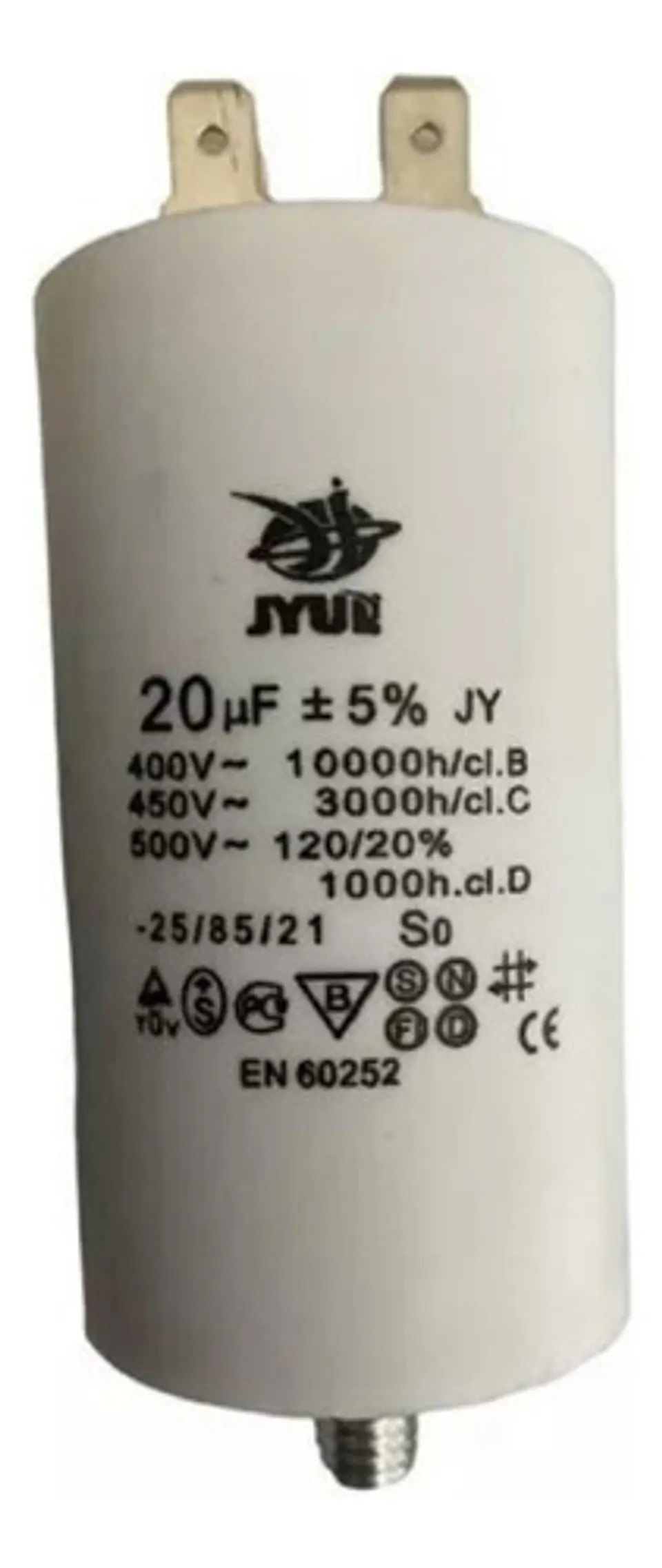 Capacitor O Condensador 20mf 1