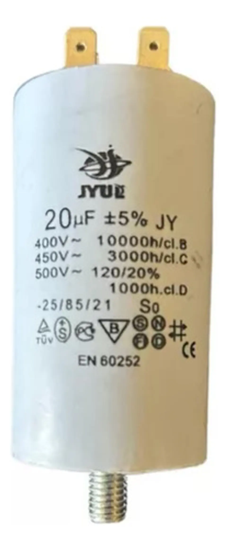 Capacitor O Condensador 20mf 5