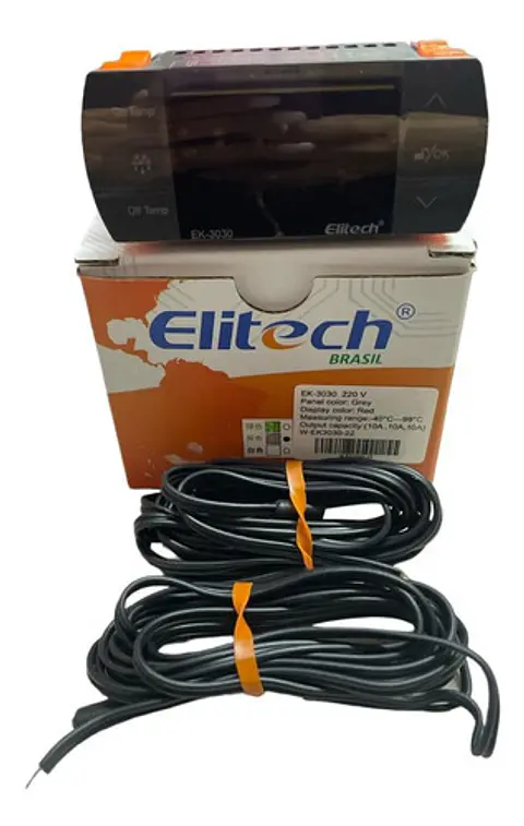 Termostato Digital Controlador Elitech Ek-3030 (2 Sondas)
