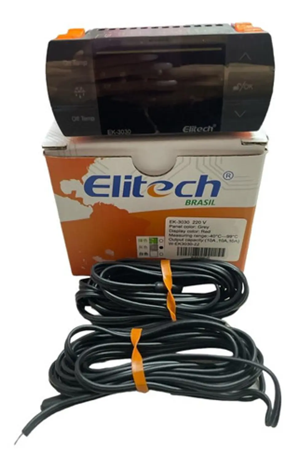 Termostato Digital Controlador Elitech Ek-3030 (2 Sondas) 1