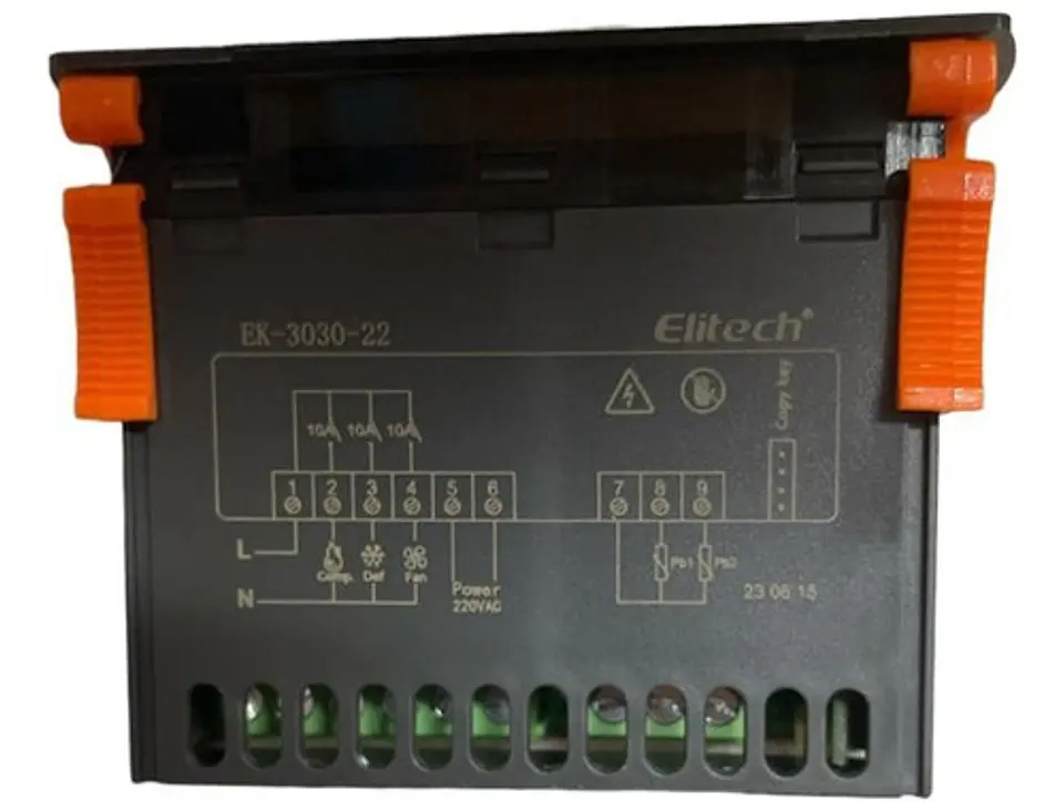 Termostato Digital Controlador Elitech Ek-3030 (2 Sondas) 3