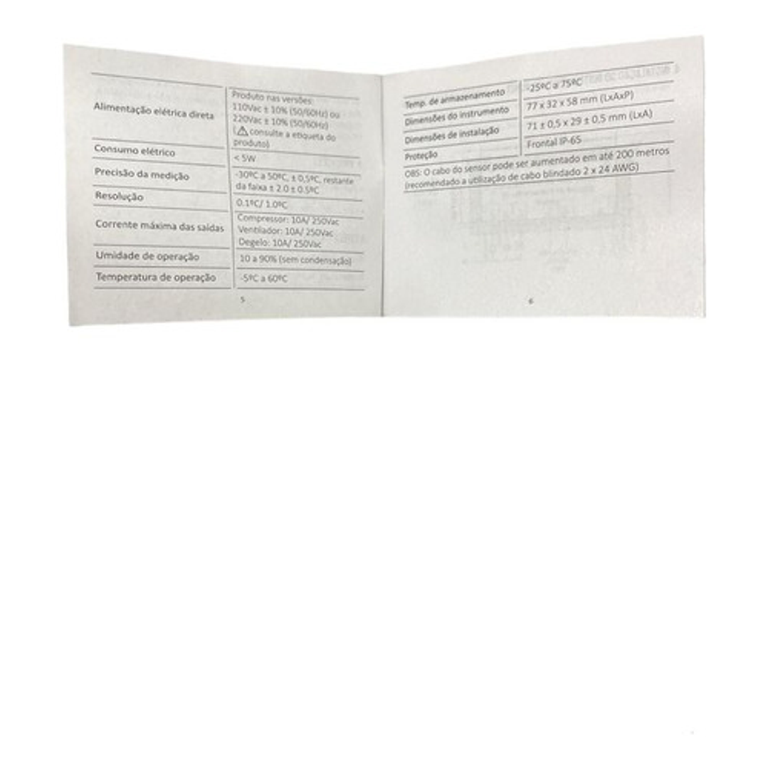 Termostato Digital Controlador Elitech Ek-3030 (2 Sondas) 4