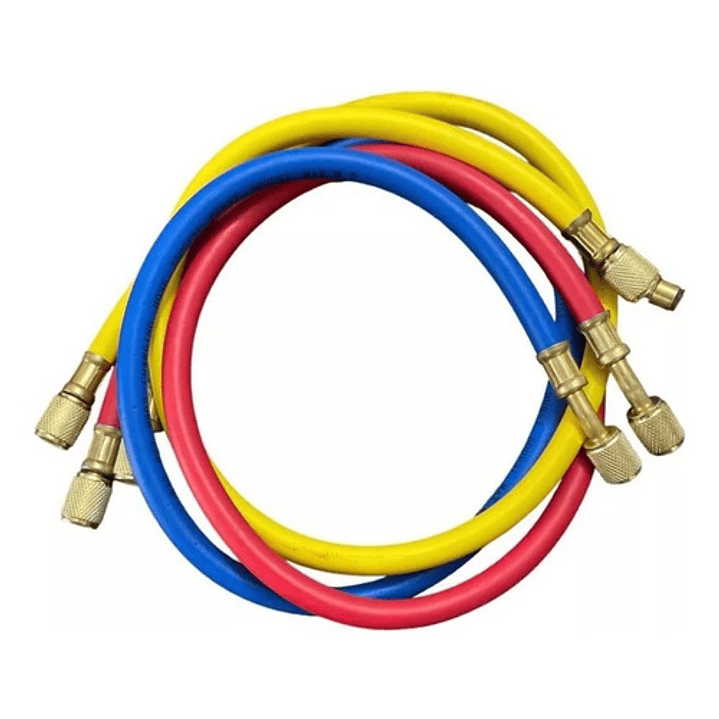 Mangueras Para Manómetros De Refrigeración 180 Cm 3 Uni 3