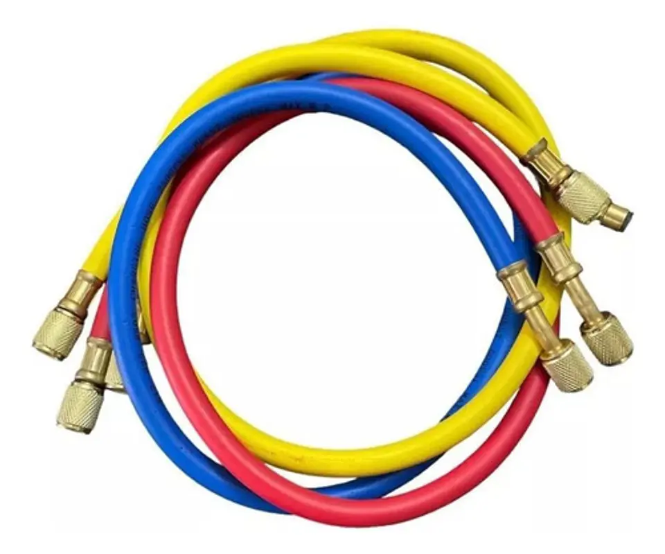 Mangueras Para Manómetros De Refrigeración 180 Cm 3 Uni 3
