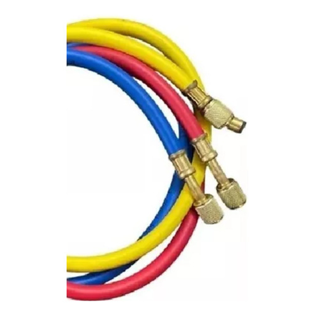 Mangueras Para Manómetros De Refrigeración 180 Cm 3 Uni 4