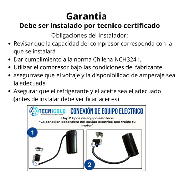 Motocompresor Adw91 1/4 Hp R134-a 4