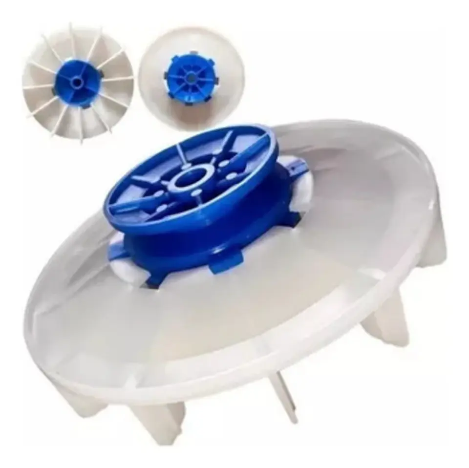 Polea De Plastico Para Motor De Lavadora Fensa Mademsa 3