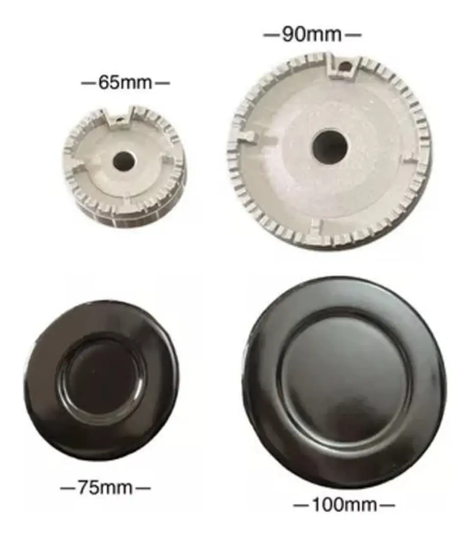 Quemadores De Cocina Fensa,made,sindelen 4unid (3md,1grd Th) 2