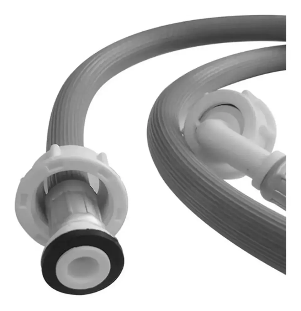 Manguera Alimentacion Para Lavadoras Agua 1.5m - Impowick Color Gris 2