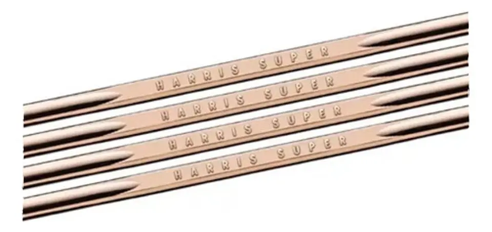 Soldaduras Super Harris Pack 5 Unidades + Fundente De 50gr 2