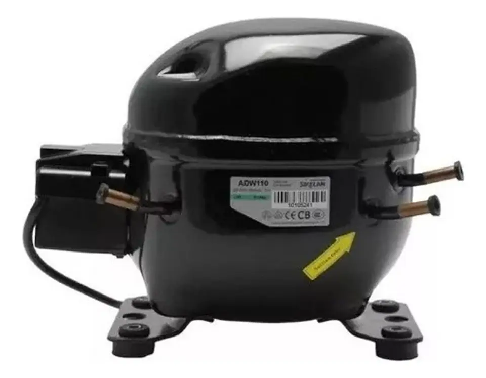 Motocompresor Adw110 1/4+ Hp Reforzado R134-a 1