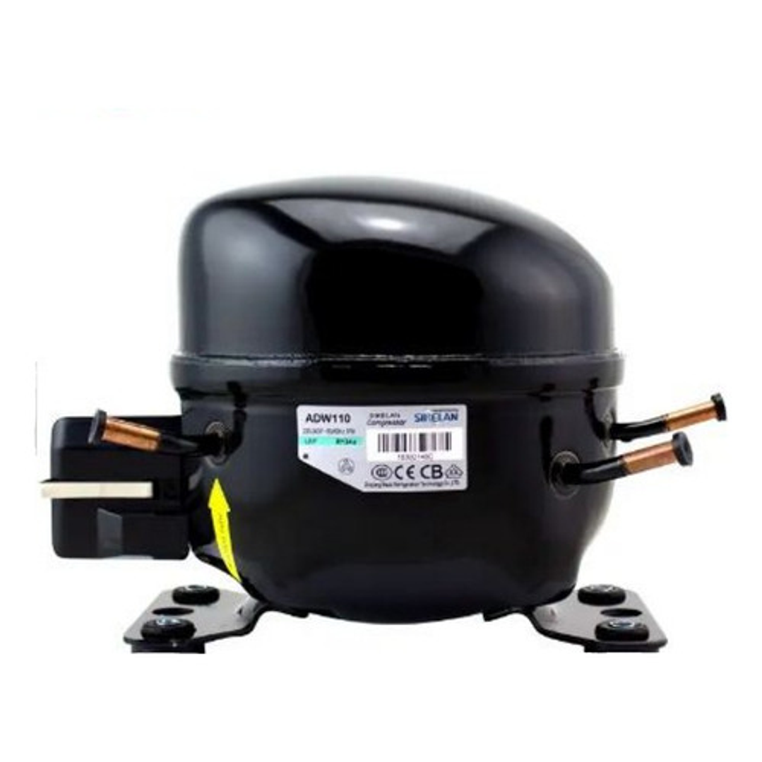 Motocompresor Adw110 1/4+ Hp Reforzado R134-a 3