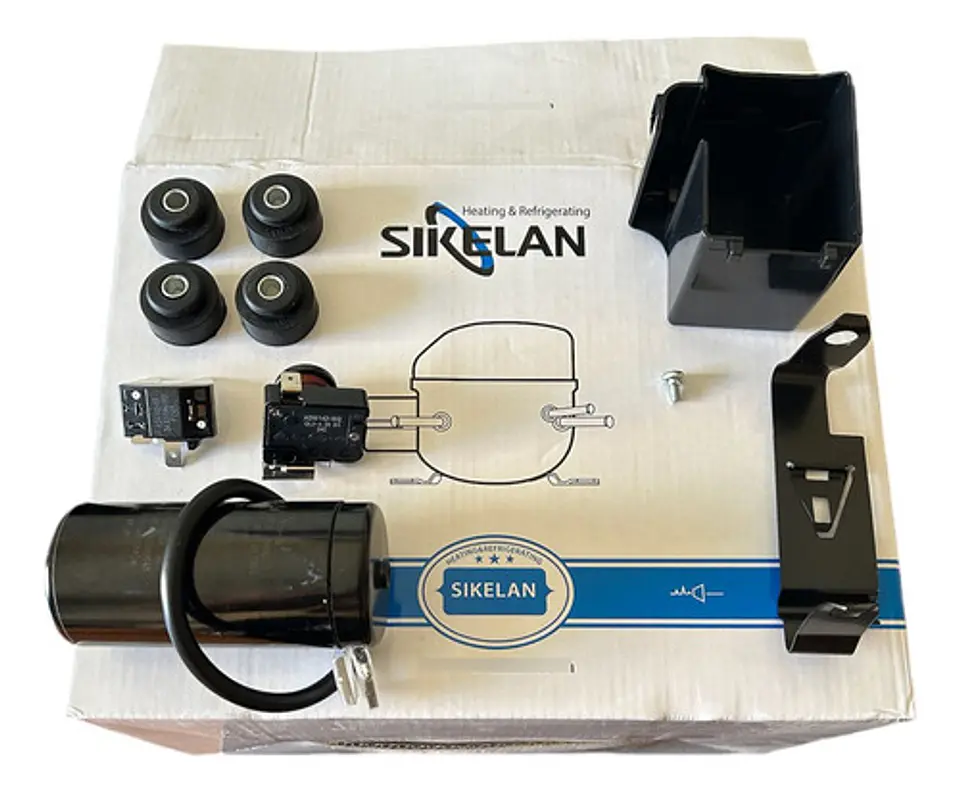 Motor Sikelan Adw 142 Para 134a 1/3+ Reforzado (compresor) 4