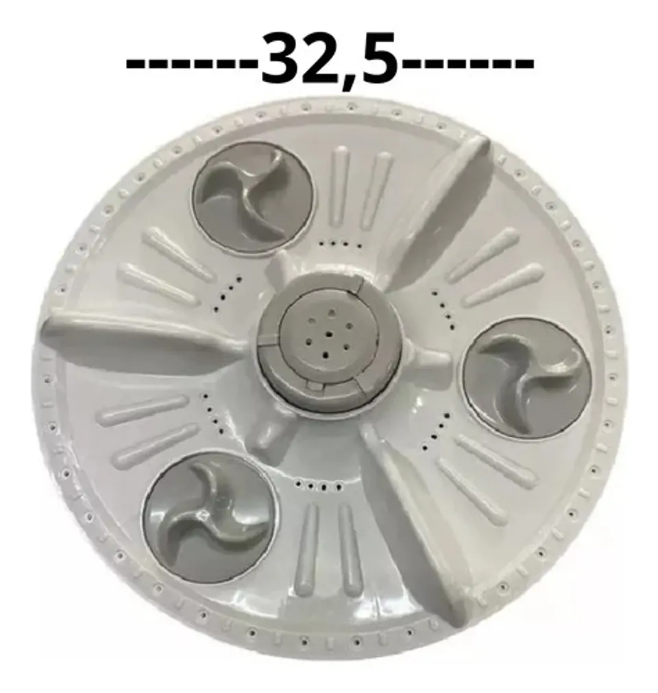 Rodete Agitador Lavadora LG 32,5 Cm 6 Kilos Alternativo 5