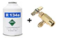 Gas Refrigerante R134-a 340 Gr Con Llave - Miniatura 1