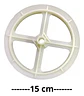 Polea De Plastico Para Lavadora Redonda - Miniatura 2