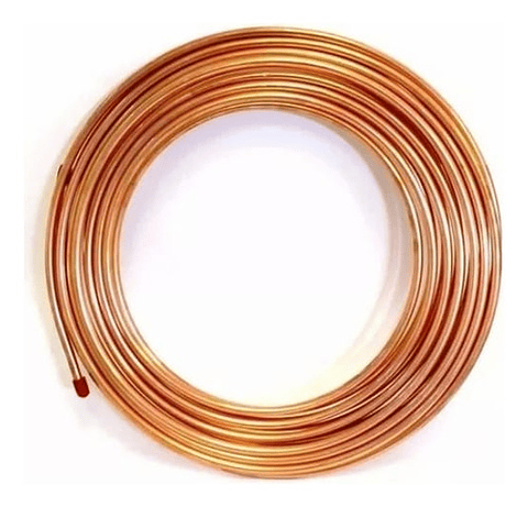 Tubería O Cañeria De Cobre Recocida Flexible 1/2 15 Metros