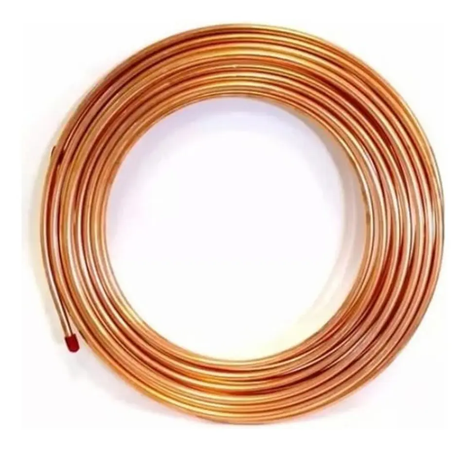 Tubería O Cañeria De Cobre Recocida Flexible 1/2 15 Metros 1