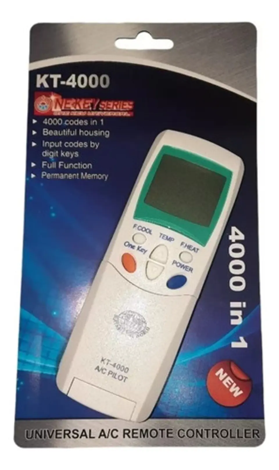 Control Remoto Universal Para Aire Acondicionado 4000 Codigo 3