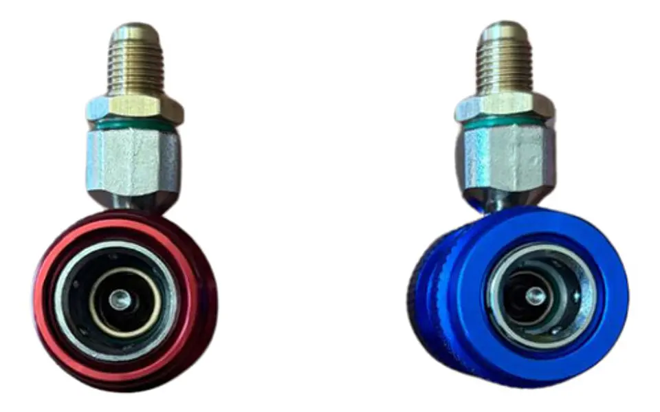 Kit De Acoples Para Cargar Vehiculos R134a (alta Y Baja) 3