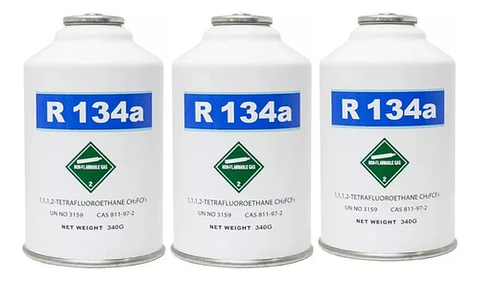 Gas Refrigerante R134-a 340 Gr Sin Llave Pack De 3 Unidades