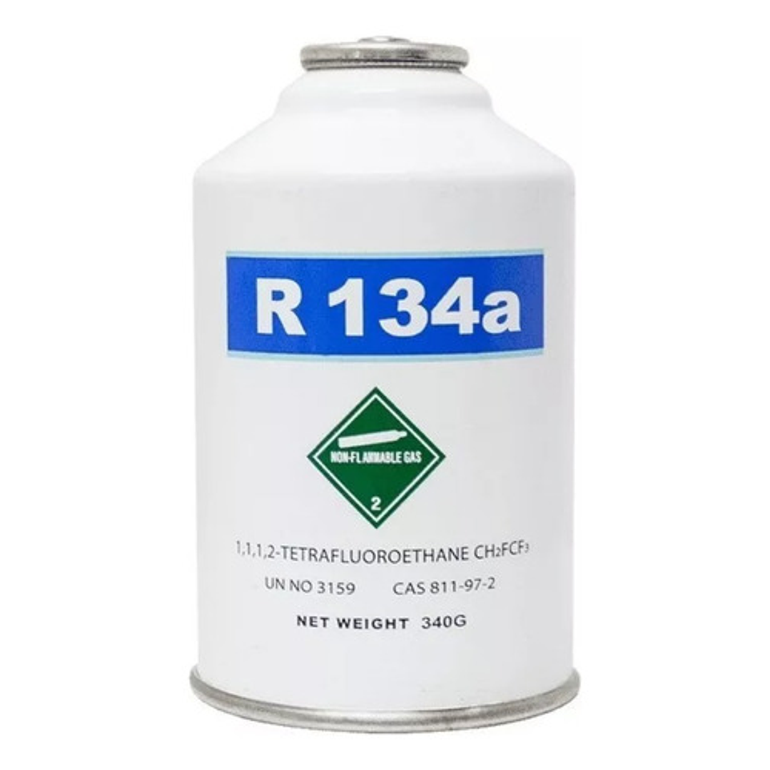 Gas Refrigerante R134-a 340 Gr Sin Llave Pack De 3 Unidades 3