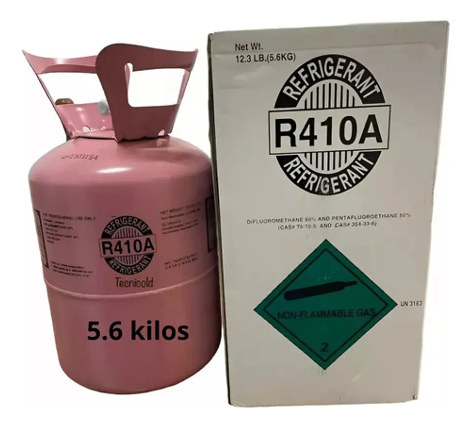 Bombona Refrigerante R410a De 5.6 Kg Para Aire Acondicionado 2