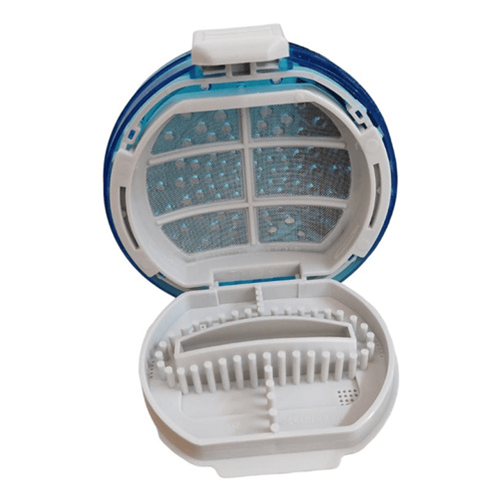 Filtro Atrapa Pelusas Redondo Para Lavadora LG Azul 9cm 4